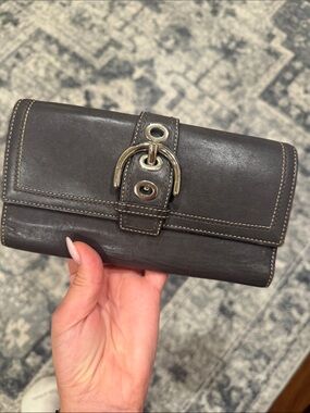 Genuine leather Coach wallet